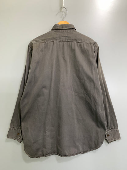【中古品】【メンズ】 SEARS シアーズ L/S WORK SHIRT 50S～ マチ付き ロングスリーブ ワークシャツ メンズ トップス 長袖シャツ 50年代～ ヴィンテージ 146-261002-em-53-min カラー：グレー 万代Net店