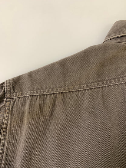 【中古品】【メンズ】 SEARS シアーズ L/S WORK SHIRT 50S～ マチ付き ロングスリーブ ワークシャツ メンズ トップス 長袖シャツ 50年代～ ヴィンテージ 146-261002-em-53-min カラー：グレー 万代Net店
