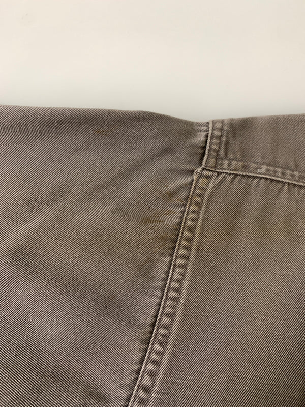 【中古品】【メンズ】 SEARS シアーズ L/S WORK SHIRT 50S～ マチ付き ロングスリーブ ワークシャツ メンズ トップス 長袖シャツ 50年代～ ヴィンテージ 146-261002-em-53-min カラー：グレー 万代Net店