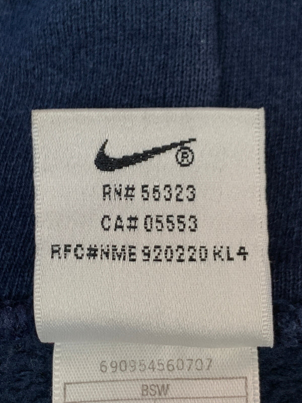 【中古品】【メンズ】 NIKE ナイキ 90S 銀タグ HOODED SWEATSHIRT フーデッドスウェットシャツ パーカー 146-261003-ta-15-min サイズ：L カラー：ネイビー 万代Net店