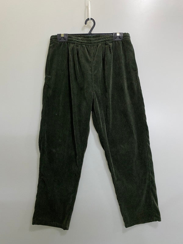【中古品】【メンズ】 RADIALLラディアル CORDUROY TWIST TRACK PANTS RAD-22AW-PT001 22AW コーデュロイ ツイスト トラック パンツ メンズ ボトムス 153-261002-em-37-min サイズ：S カラー：ダークグリーン 万代Net店