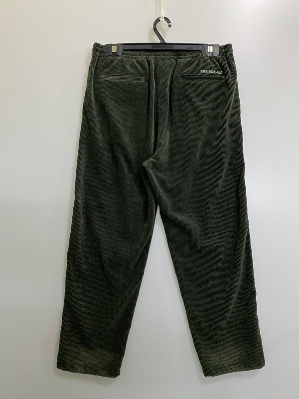 【中古品】【メンズ】 RADIALLラディアル CORDUROY TWIST TRACK PANTS RAD-22AW-PT001 22AW コーデュロイ ツイスト トラック パンツ メンズ ボトムス 153-261002-em-37-min サイズ：S カラー：ダークグリーン 万代Net店