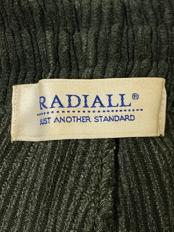 【中古品】【メンズ】 RADIALLラディアル CORDUROY TWIST TRACK PANTS RAD-22AW-PT001 22AW コーデュロイ ツイスト トラック パンツ メンズ ボトムス 153-261002-em-37-min サイズ：S カラー：ダークグリーン 万代Net店