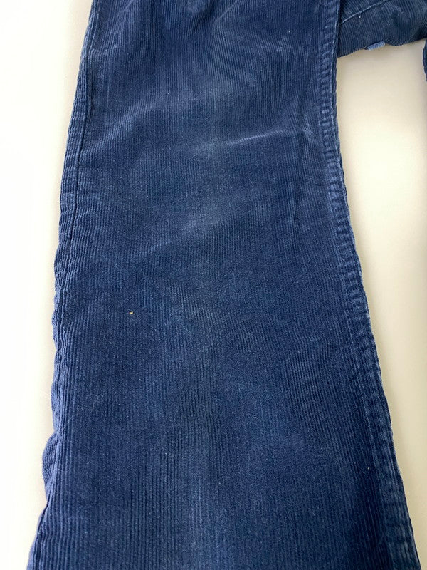【中古品】【メンズ】 LEVI'S リーバイス CORDUROY PANTS 519-1513 刻印539 80S 白タブ コーデュロイ パンツ メンズ ボトムス 80年代 ヴィンテージ ストレート 157-261002-em-33-min サイズ：W33×L33 カラー：ブルー系 万代Net店