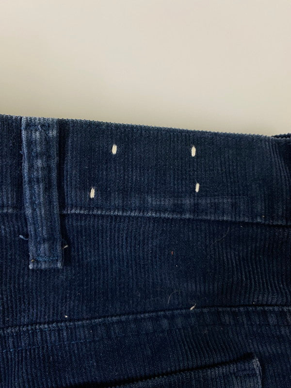 【中古品】【メンズ】 LEVI'S リーバイス CORDUROY PANTS 519-1513 刻印539 80S 白タブ コーデュロイ パンツ メンズ ボトムス 80年代 ヴィンテージ ストレート 157-261002-em-33-min サイズ：W33×L33 カラー：ブルー系 万代Net店