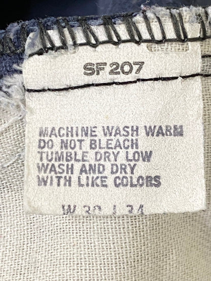 【中古品】【メンズ】 LEVI'S リーバイス CORDUROY PANTS517-1517 刻印536 80S 白タブ コーデュロイ パンツ 80年代 ヴィンテージ メンズ ボトムス 157-261002-em-35-min サイズ：W30×L34 カラー：ネイビー 万代Net店