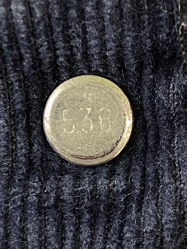 【中古品】【メンズ】 LEVI'S リーバイス CORDUROY PANTS517-1517 刻印536 80S 白タブ コーデュロイ パンツ 80年代 ヴィンテージ メンズ ボトムス 157-261002-em-35-min サイズ：W30×L34 カラー：ネイビー 万代Net店