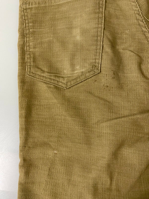 【現状渡し品】【メンズ】 LEVI'S リーバイス 70S GENTLEMAN'S JEANS BOOT CUT CORDUROY PANTS 70年代 ブーツカット コーデュロイ パンツ メンズ ボトムス ヴィンテージ 157-261002-em-36-min カラー：ベージュ 万代Net店