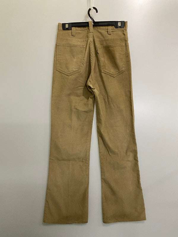 【現状渡し品】【メンズ】 LEVI'S リーバイス 70S GENTLEMAN'S JEANS BOOT CUT CORDUROY PANTS 70年代 ブーツカット コーデュロイ パンツ メンズ ボトムス ヴィンテージ 157-261002-em-36-min カラー：ベージュ 万代Net店