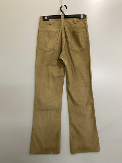【現状渡し品】【メンズ】 LEVI'S リーバイス 70S GENTLEMAN'S JEANS BOOT CUT CORDUROY PANTS 70年代 ブーツカット コーデュロイ パンツ メンズ ボトムス ヴィンテージ 157-261002-em-36-min カラー：ベージュ 万代Net店