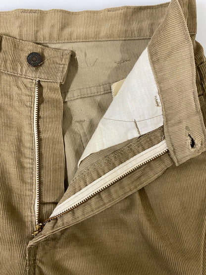 【現状渡し品】【メンズ】 LEVI'S リーバイス 70S GENTLEMAN'S JEANS BOOT CUT CORDUROY PANTS 70年代 ブーツカット コーデュロイ パンツ メンズ ボトムス ヴィンテージ 157-261002-em-36-min カラー：ベージュ 万代Net店