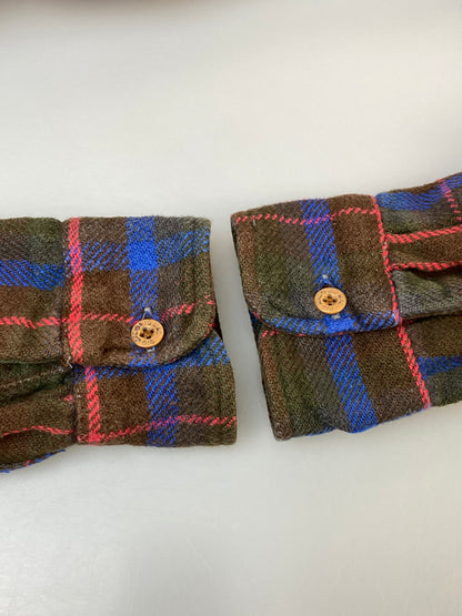 【中古品】【メンズ】 BIG MAC ビッグマック 80S FLANNEL SHIRT フランネルシャツ チェックシャツ 長袖シャツ 146-261003-ta-32-min サイズ：M カラー：マルチカラー 万代Net店