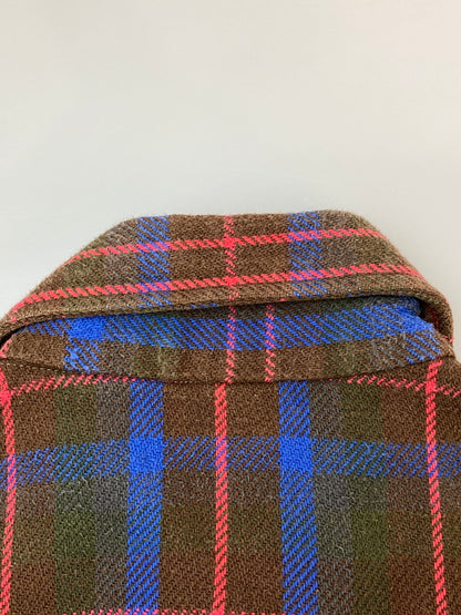 【中古品】【メンズ】 BIG MAC ビッグマック 80S FLANNEL SHIRT フランネルシャツ チェックシャツ 長袖シャツ 146-261003-ta-32-min サイズ：M カラー：マルチカラー 万代Net店