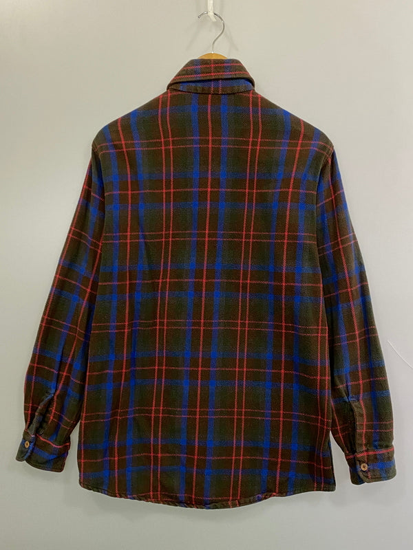 【中古品】【メンズ】 BIG MAC ビッグマック 80S FLANNEL SHIRT フランネルシャツ チェックシャツ 長袖シャツ 146-261003-ta-32-min サイズ：M カラー：マルチカラー 万代Net店