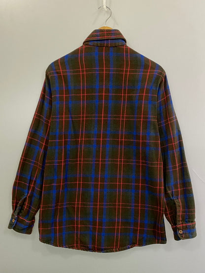 【中古品】【メンズ】 BIG MAC ビッグマック 80S FLANNEL SHIRT フランネルシャツ チェックシャツ 長袖シャツ 146-261003-ta-32-min サイズ：M カラー：マルチカラー 万代Net店