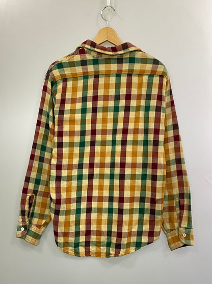 【中古品】【メンズ】 BIG MAC ビッグマック 70S FLANNEL SHIRT フランネルシャツ チェックシャツ 長袖シャツ 146-261003-ta-37-min サイズ：M カラー：マルチカラー 万代Net店