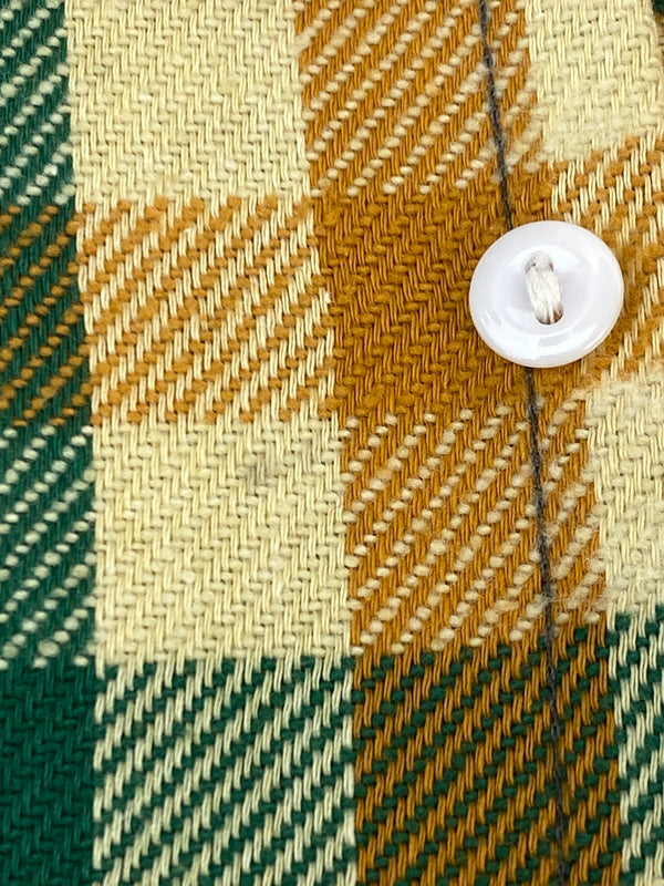 【中古品】【メンズ】 BIG MAC ビッグマック 70S FLANNEL SHIRT フランネルシャツ チェックシャツ 長袖シャツ 146-261003-ta-37-min サイズ：M カラー：マルチカラー 万代Net店