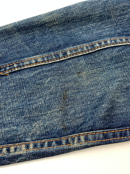 【現状渡し品】【メンズ】 LEVI'S 4TH DENIM TRACKER JACKET 70505 刻印524 60S～70S デニム トラッカージャケット メンズ アウター Gジャン 146-261007-em-10-min カラー：インディゴ 万代Net店