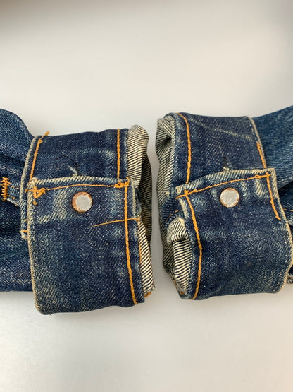 【現状渡し品】【メンズ】 LEVI'S 4TH DENIM TRACKER JACKET 70505 刻印524 60S～70S デニム トラッカージャケット メンズ アウター Gジャン 146-261007-em-10-min カラー：インディゴ 万代Net店