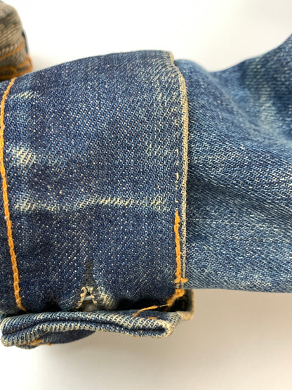 【現状渡し品】【メンズ】 LEVI'S 4TH DENIM TRACKER JACKET 70505 刻印524 60S～70S デニム トラッカージャケット メンズ アウター Gジャン 146-261007-em-10-min カラー：インディゴ 万代Net店