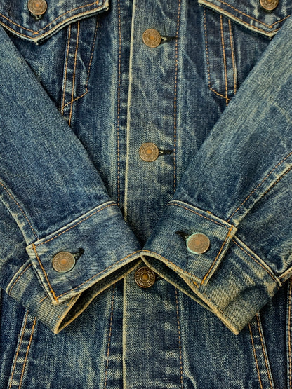 【現状渡し品】【メンズ】 LEVI'S 4TH DENIM TRACKER JACKET 70505 刻印524 60S～70S デニム トラッカージャケット メンズ アウター Gジャン 146-261007-em-10-min カラー：インディゴ 万代Net店