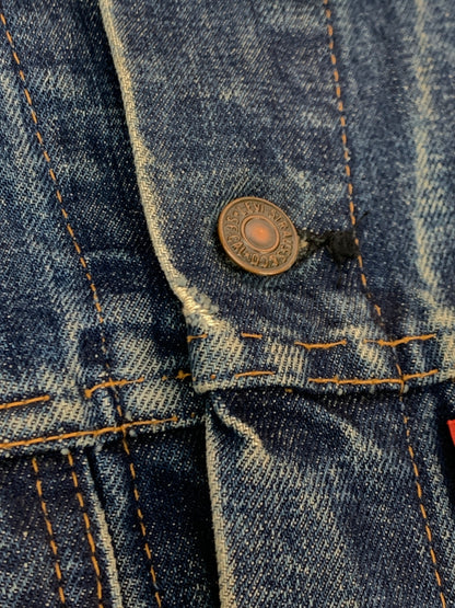 【現状渡し品】【メンズ】 LEVI'S 4TH DENIM TRACKER JACKET 70505 刻印524 60S～70S デニム トラッカージャケット メンズ アウター Gジャン 146-261007-em-10-min カラー：インディゴ 万代Net店