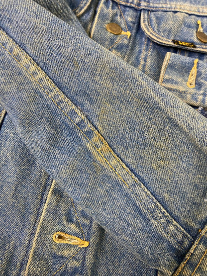【現状渡し品】【メンズ】 LEE リー DENIM JACKET 220 80S～ デニムジャケット 80年代～ ヴィンテージ アウター Gジャン 146-261002-em-29-min サイズ：20 カラー：インディゴ 万代Net店