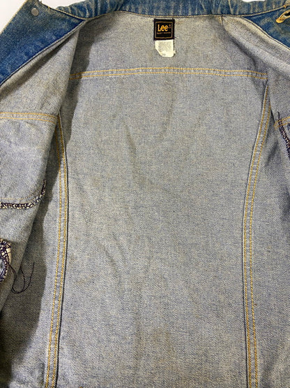 【現状渡し品】【メンズ】 LEE リー DENIM JACKET 220 80S～ デニムジャケット 80年代～ ヴィンテージ アウター Gジャン 146-261002-em-29-min サイズ：20 カラー：インディゴ 万代Net店