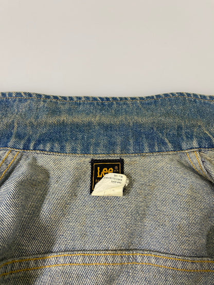【現状渡し品】【メンズ】 LEE リー DENIM JACKET 220 80S～ デニムジャケット 80年代～ ヴィンテージ アウター Gジャン 146-261002-em-29-min サイズ：20 カラー：インディゴ 万代Net店