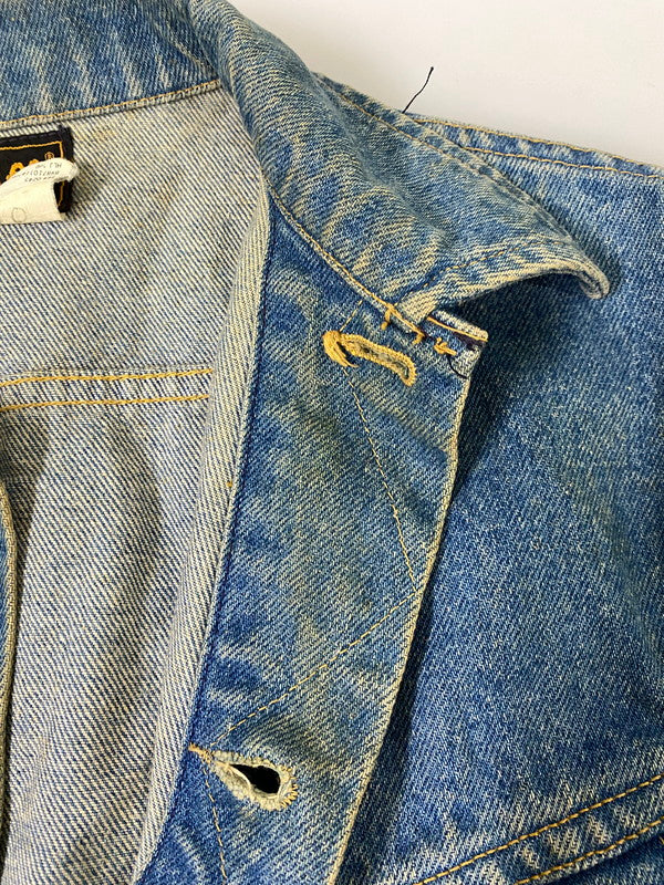 【現状渡し品】【メンズ】 LEE リー DENIM JACKET 220 80S～ デニムジャケット 80年代～ ヴィンテージ アウター Gジャン 146-261002-em-29-min サイズ：20 カラー：インディゴ 万代Net店