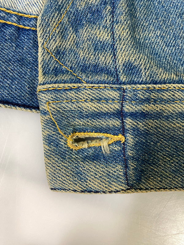 【現状渡し品】【メンズ】 LEE リー DENIM JACKET 220 80S～ デニムジャケット 80年代～ ヴィンテージ アウター Gジャン 146-261002-em-29-min サイズ：20 カラー：インディゴ 万代Net店