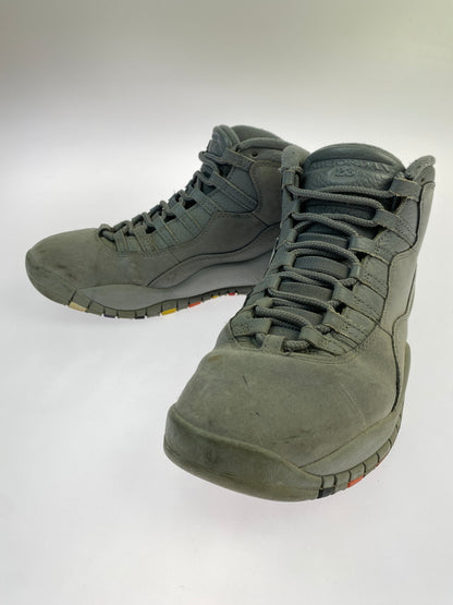 【現状渡し品】【メンズ】 NIKE ナイキ AIR JORDAN 10 RETRO 310805-022 エア ジョーダン 10 レトロ スニーカー 靴 160-261007-yn-09-min サイズ：27.0cm US9 カラー：グレー 万代Net店