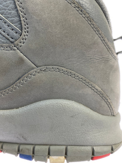 【現状渡し品】【メンズ】 NIKE ナイキ AIR JORDAN 10 RETRO 310805-022 エア ジョーダン 10 レトロ スニーカー 靴 160-261007-yn-09-min サイズ：27.0cm US9 カラー：グレー 万代Net店