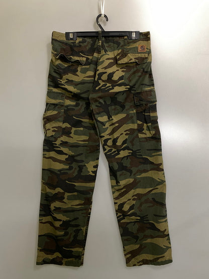 【中古品】【メンズ】 CARHARTT カーハート CAMOUFLAGE CARGOPANTS 00792-0020 カモフラージュ カーゴパンツ メンズ ボトムス ミリタリー 157-261002-em-38-min サイズ：34 カラー：迷彩 万代Net店