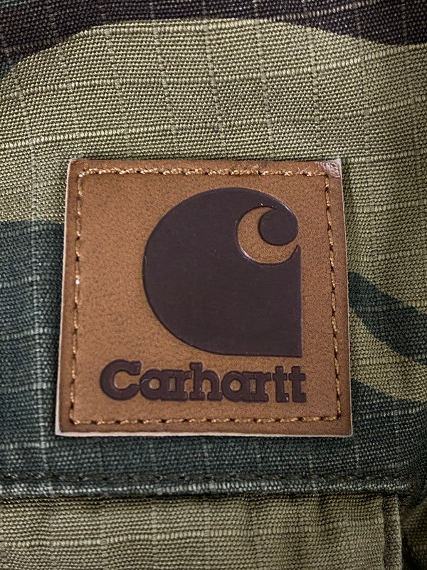 【中古品】【メンズ】 CARHARTT カーハート CAMOUFLAGE CARGOPANTS 00792-0020 カモフラージュ カーゴパンツ メンズ ボトムス ミリタリー 157-261002-em-38-min サイズ：34 カラー：迷彩 万代Net店
