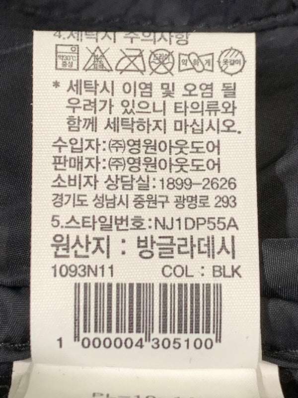 【中古品】【メンズ】 THE NORTH FACE WHITE LABEL ザ・ノースフェイス ホワイト レーベル 1996 ECO NUPTSE JACKET NJ1DP55A エコ ヌプシ ジャケット アウター サステナブル 144-261005-em-24-min サイズ：L/100 カラー：ブラック 万代Net店