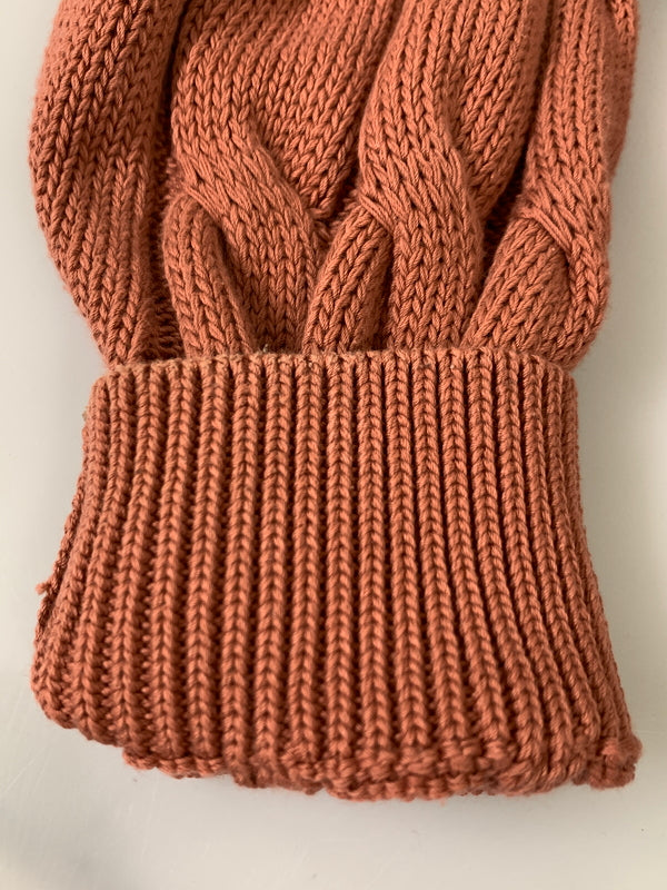 【中古品】【メンズ】 BATONER バトナー CABLE KNIT BN-24SM-066 ケーブルニット セーター メンズ トップス ケーブル模様 140-261002-em-55-min カラー：オレンジ系 万代Net店