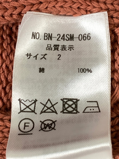 【中古品】【メンズ】 BATONER バトナー CABLE KNIT BN-24SM-066 ケーブルニット セーター メンズ トップス ケーブル模様 140-261002-em-55-min カラー：オレンジ系 万代Net店