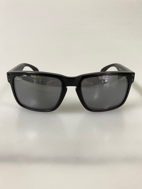 【現状渡し品】【メンズ】 OAKLEY オークリー HOLBROOK ホルブルック 偏光サングラス OO9244-2556 サングラス アクセサリー 203-261008-KS-26-min サイズ：56□ 17 138 カラー：ブラック 万代Net店