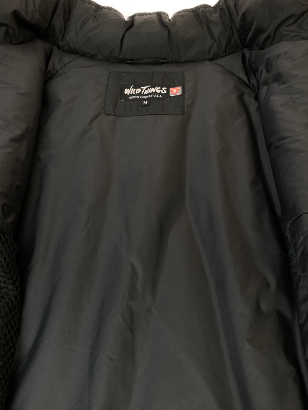 【中古品】【メンズ】 WILDTHINGS ワイルドシングス WT21207SN BIG HAPPY JACKET ビッグハッピージャケット ミリタリーコート 中綿 144-261003-ta-23-min サイズ：M カラー：ブラック 万代Net店