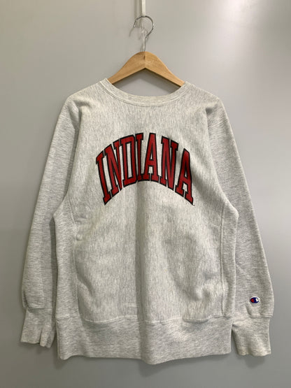 【中古品】【メンズ】 CHAMPION チャンピオン 90S INDIANA REVERSE WEAVE SWEATSHIRT リバースウィーブ スウェットシャツ メンズ トップス トレーナー 146-261005-em-22-min サイズ：L カラー：ライトグレー 万代Net店