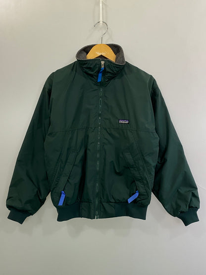 【中古品】【メンズ】 PATAGONIA パタゴニア 90S SHELLED SYNCHILLA JACKET シェルドシンチラジャケット ナイロン フリース 144-261003-ta-27-min サイズ：XS カラー：グリーン 万代Net店