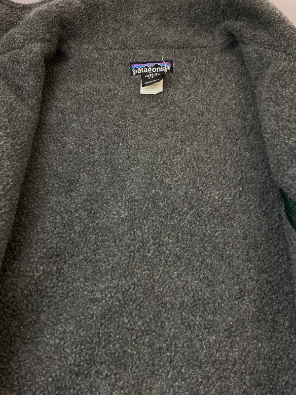 【中古品】【メンズ】 PATAGONIA パタゴニア 90S SHELLED SYNCHILLA JACKET シェルドシンチラジャケット ナイロン フリース 144-261003-ta-27-min サイズ：XS カラー：グリーン 万代Net店