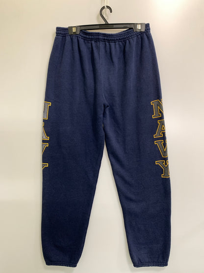 【現状渡し品】【メンズ】 US NAVY ユーエスネイビー SOFFE USA製 SWEATPANTS ソフィー アメリカ製 スウェットパンツ メンズ ボトムス 157-261002-em-67-min サイズ：L カラー：ネイビー 万代Net店