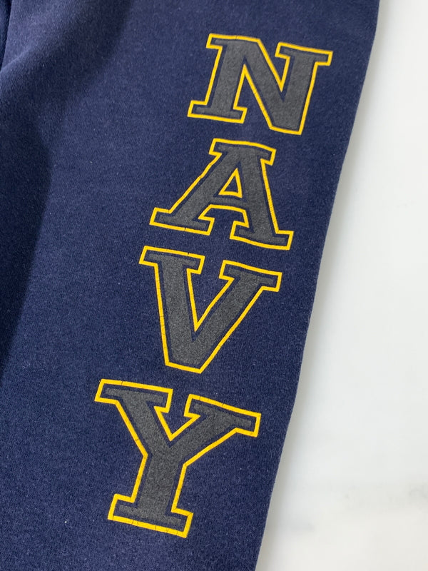 【現状渡し品】【メンズ】 US NAVY ユーエスネイビー SOFFE USA製 SWEATPANTS ソフィー アメリカ製 スウェットパンツ メンズ ボトムス 157-261002-em-67-min サイズ：L カラー：ネイビー 万代Net店