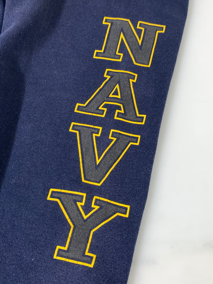 【現状渡し品】【メンズ】 US NAVY ユーエスネイビー SOFFE USA製 SWEATPANTS ソフィー アメリカ製 スウェットパンツ メンズ ボトムス 157-261002-em-67-min サイズ：L カラー：ネイビー 万代Net店