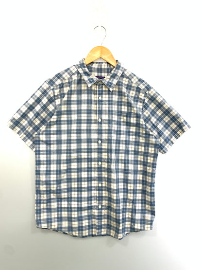 【中古品】【メンズ】 PATAGONIA パタゴニア 15SS FEZZMAN SHIRT フェズマン シャツ STY53962SP15 チェック 半袖 シャツ 144-261006-hu-39-min サイズ：M カラー：ブルー系/ホワイト（チェック） 万代Net店
