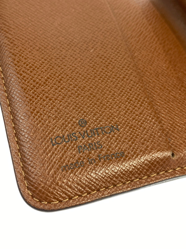 【中古品】【メンズ/レディース】 LOUIS VUITTON ルイ・ヴィトン モノグラム コンパクト・ジップ M61667 二つ折り財布 ウォレット 179-261008-em-05-min カラー：ブラウン 万代Net店