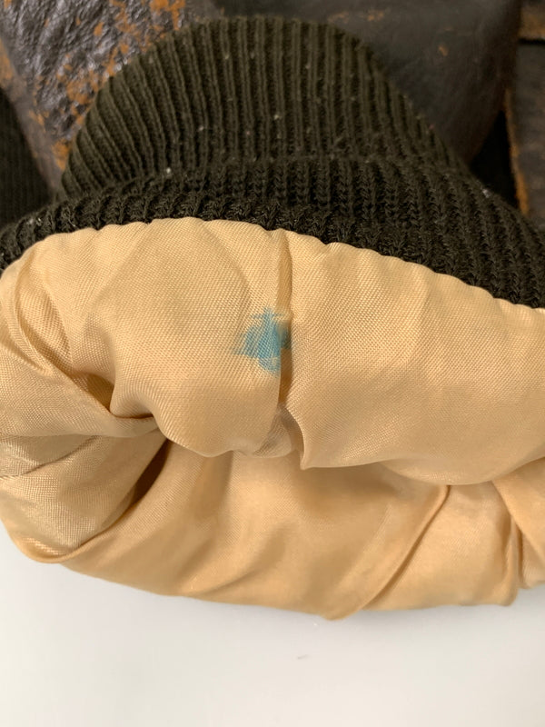【現状渡し品】【メンズ】 AVIREX アヴィレックス A-2 LEATHER JACKET レザー ジャケット メンズ アウター ブルゾン 革ジャン 145-261002-em-59-min カラー：ブラウン 万代Net店