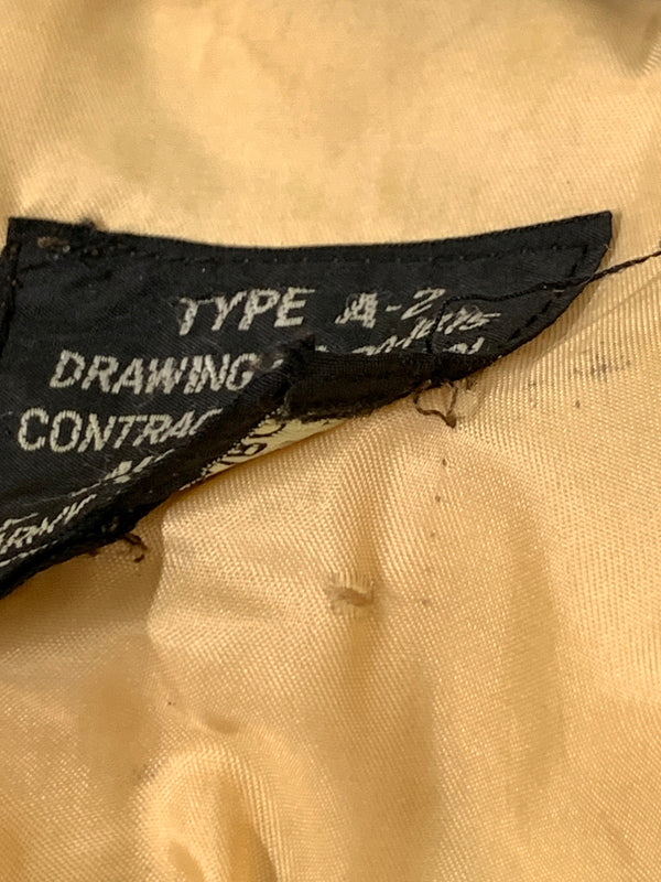 【現状渡し品】【メンズ】 AVIREX アヴィレックス A-2 LEATHER JACKET レザー ジャケット メンズ アウター ブルゾン 革ジャン 145-261002-em-59-min カラー：ブラウン 万代Net店